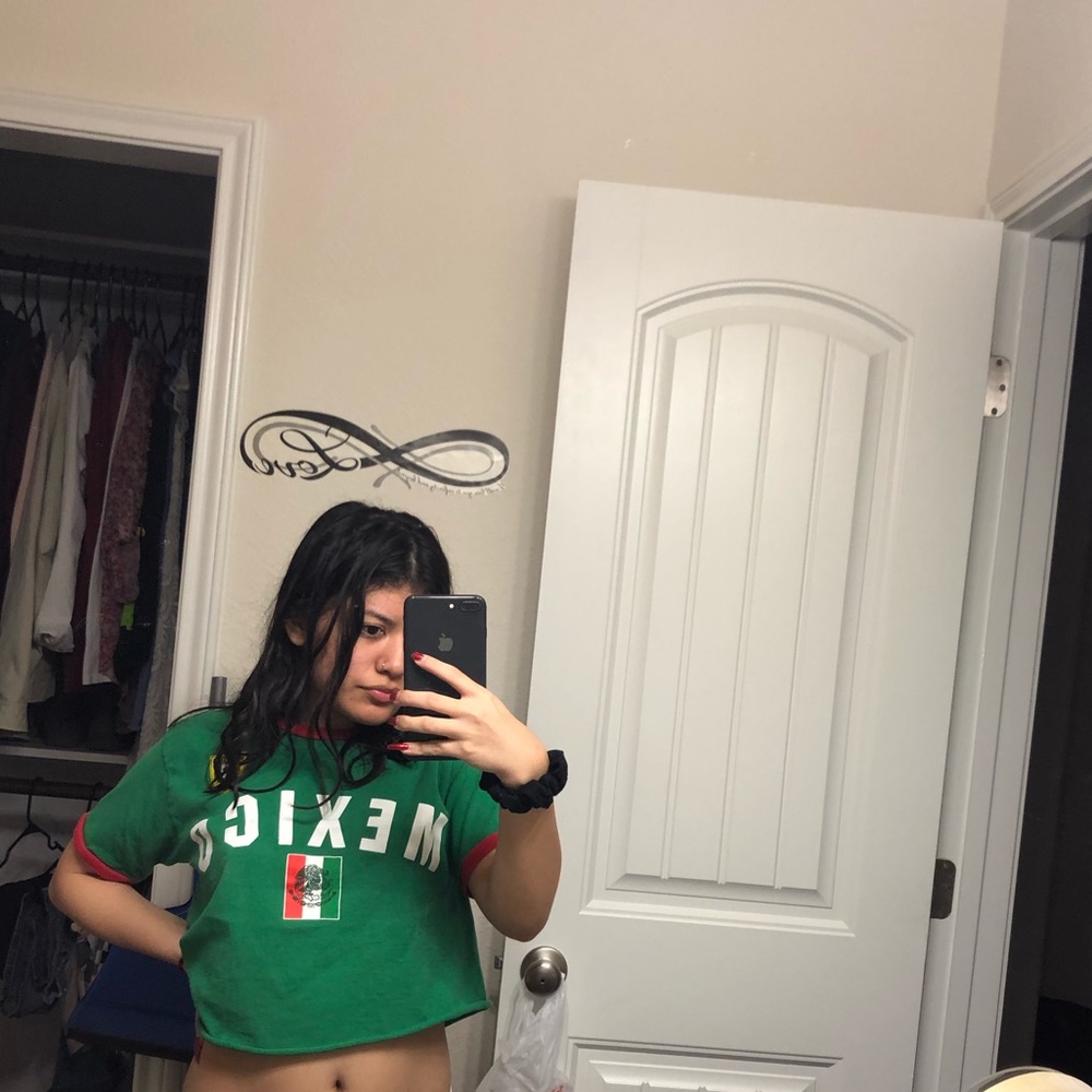 Mexico crop top